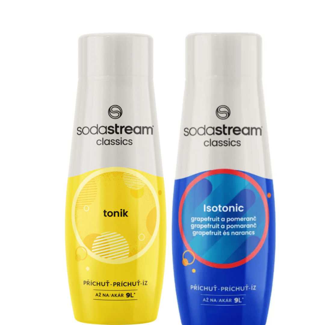 2 x Sciroppi SodaStream ISOTONIC + TONIC
