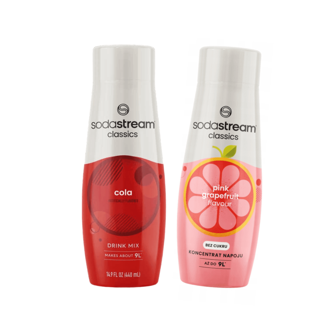 2 x Cola + Pompelmo rosa sciroppi