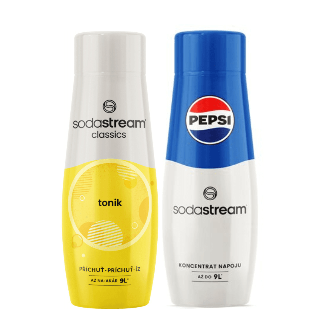 2 x SodaStream PEPSI+TONIC Sciroppi