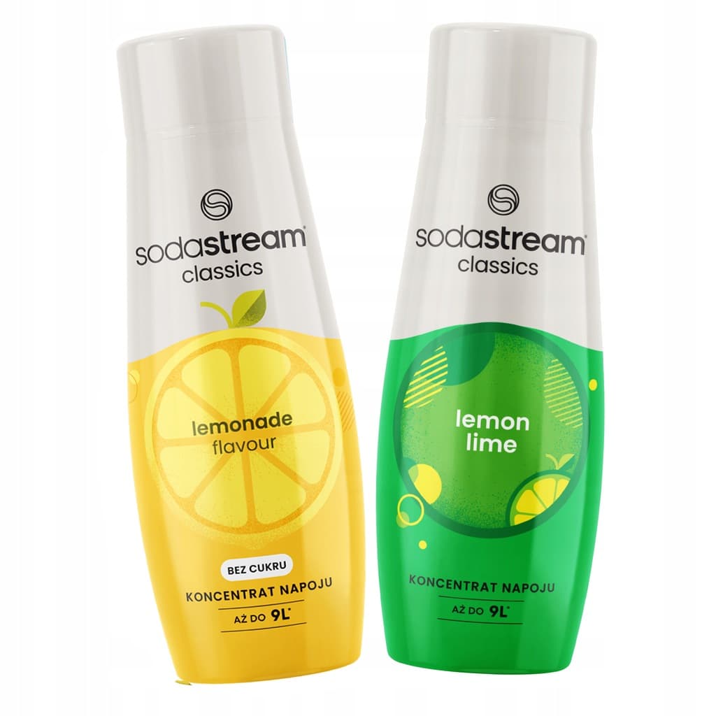 2 x Limone-Lime + Limonata Zero sciroppi