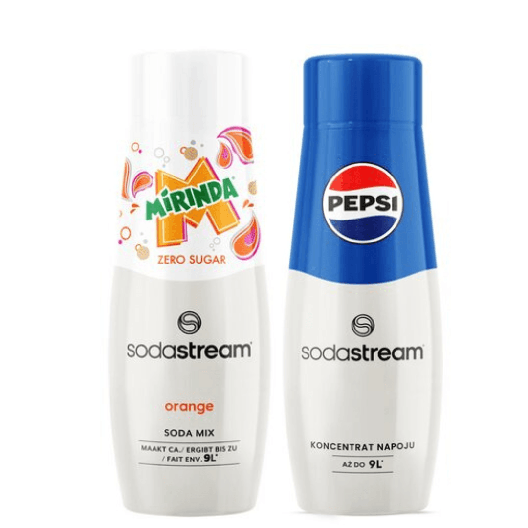 2 x MIRINDA LIGHT + Sciroppi Pepsi