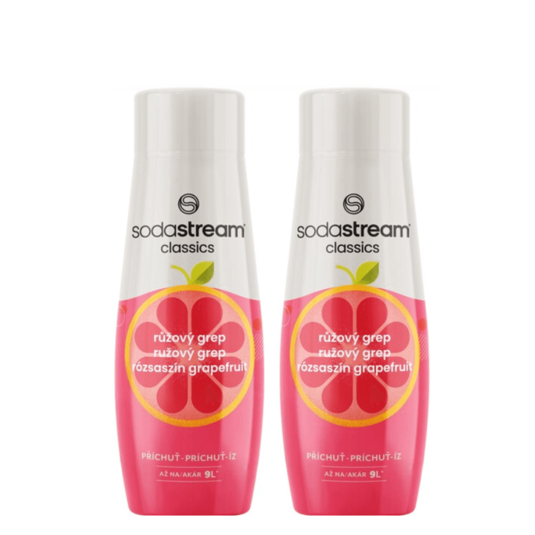 2x Sciroppi SodaStream Pompelmo Rosa