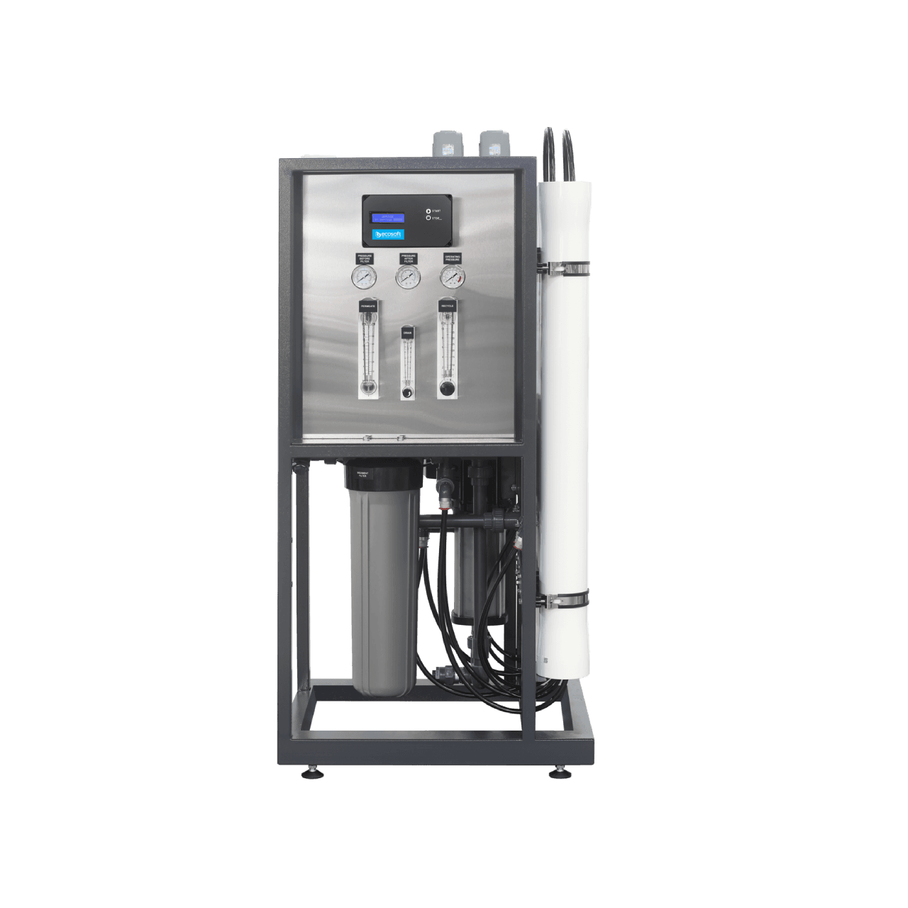 Sistema di osmosi inversa Ecosoft Professional MO24000 da 4″