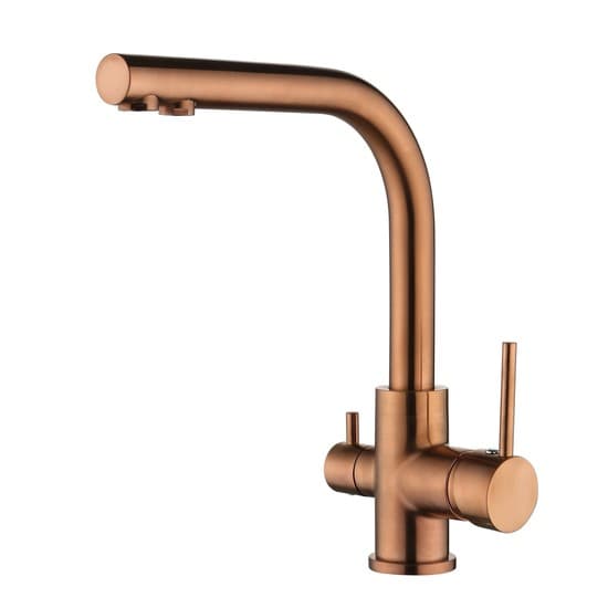 Rubinetto da cucina AKVADUO 2663L-(Rame)