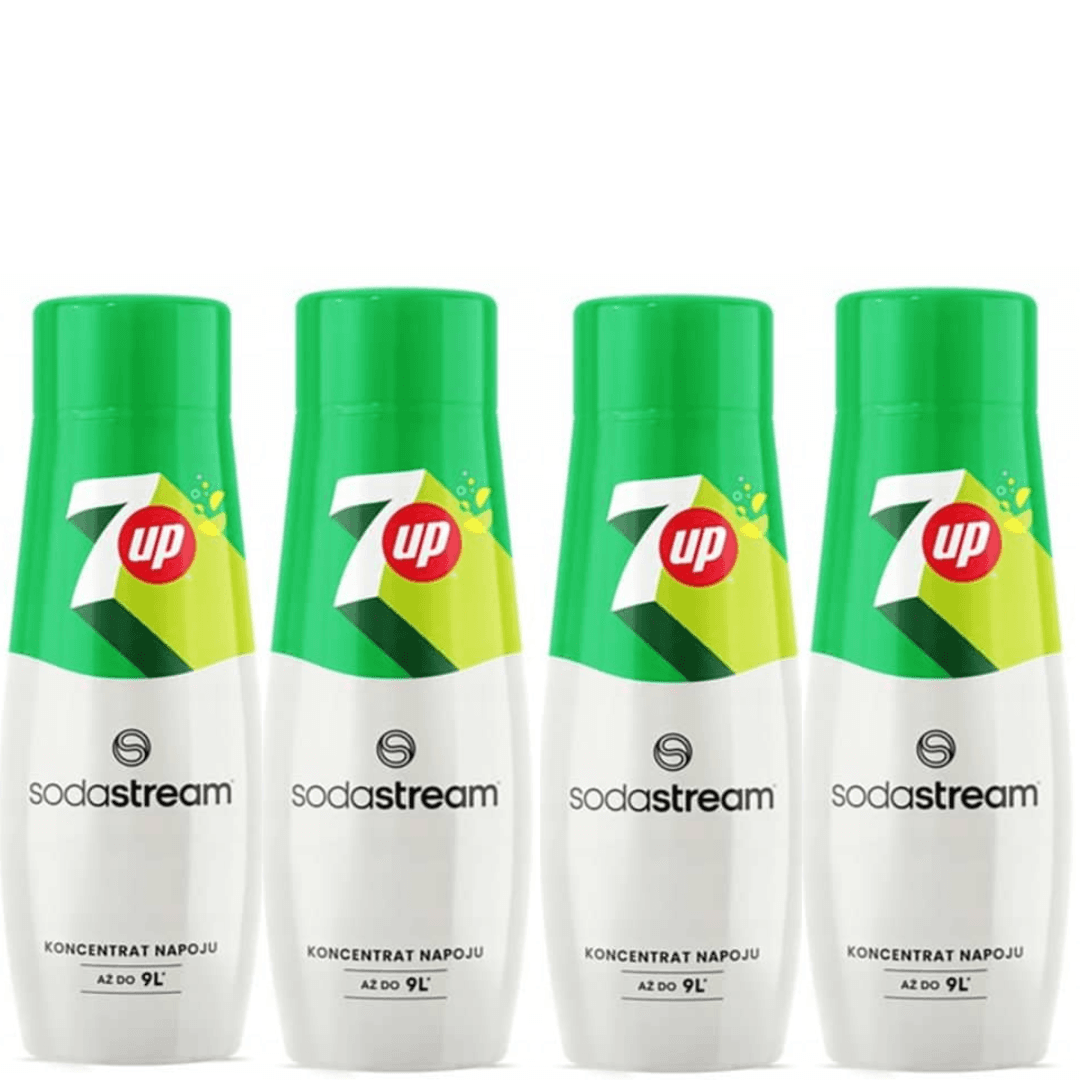 4x Sciroppi SodaStream 7Up