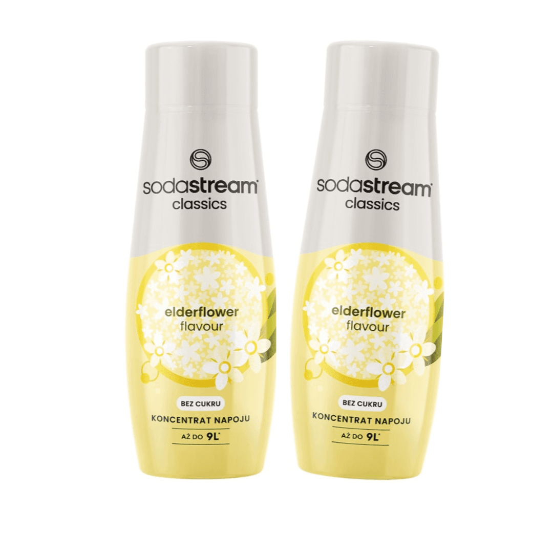 2 x Elderflower Zero sciroppi