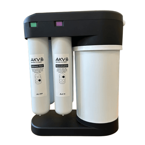 AKV RO TYTAN-150 Black — sistema compatto ad osmosi inversa (150 GPD)