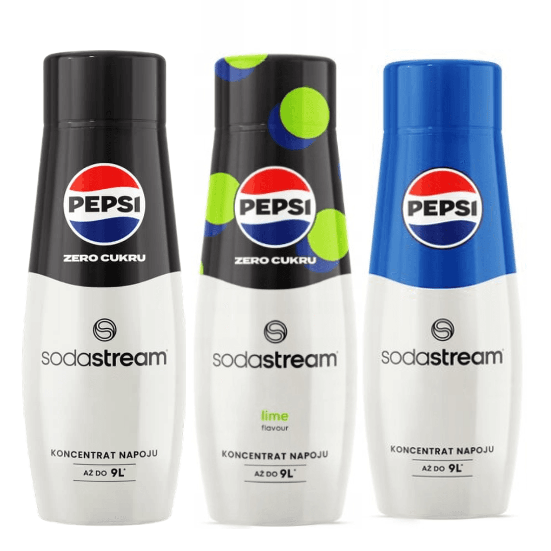 3x PEPSI + PEPSI MAX + PEPSI MAX LIME Sciroppi