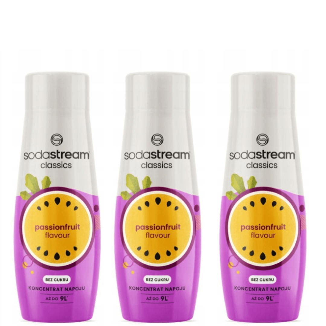 3x SodaStream Sciroppi Frutto della Passione