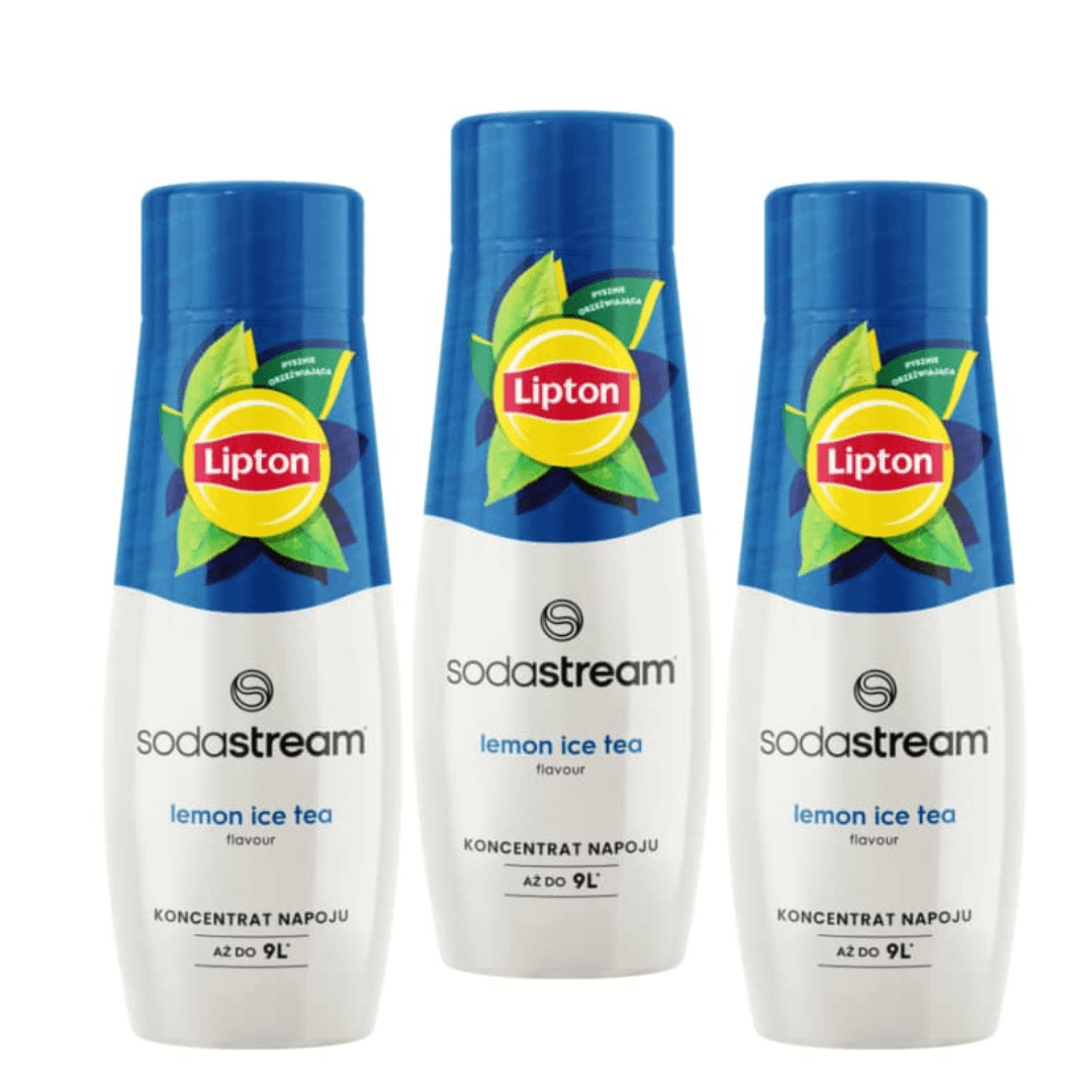 3x SodaStream Lipton Tè Freddo al Limone