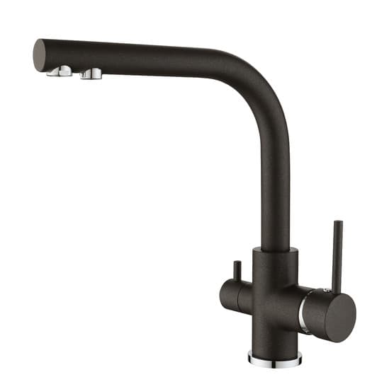 Rubinetto da cucina AKVADUO 2663L- Cerrus (Testa di moro)
