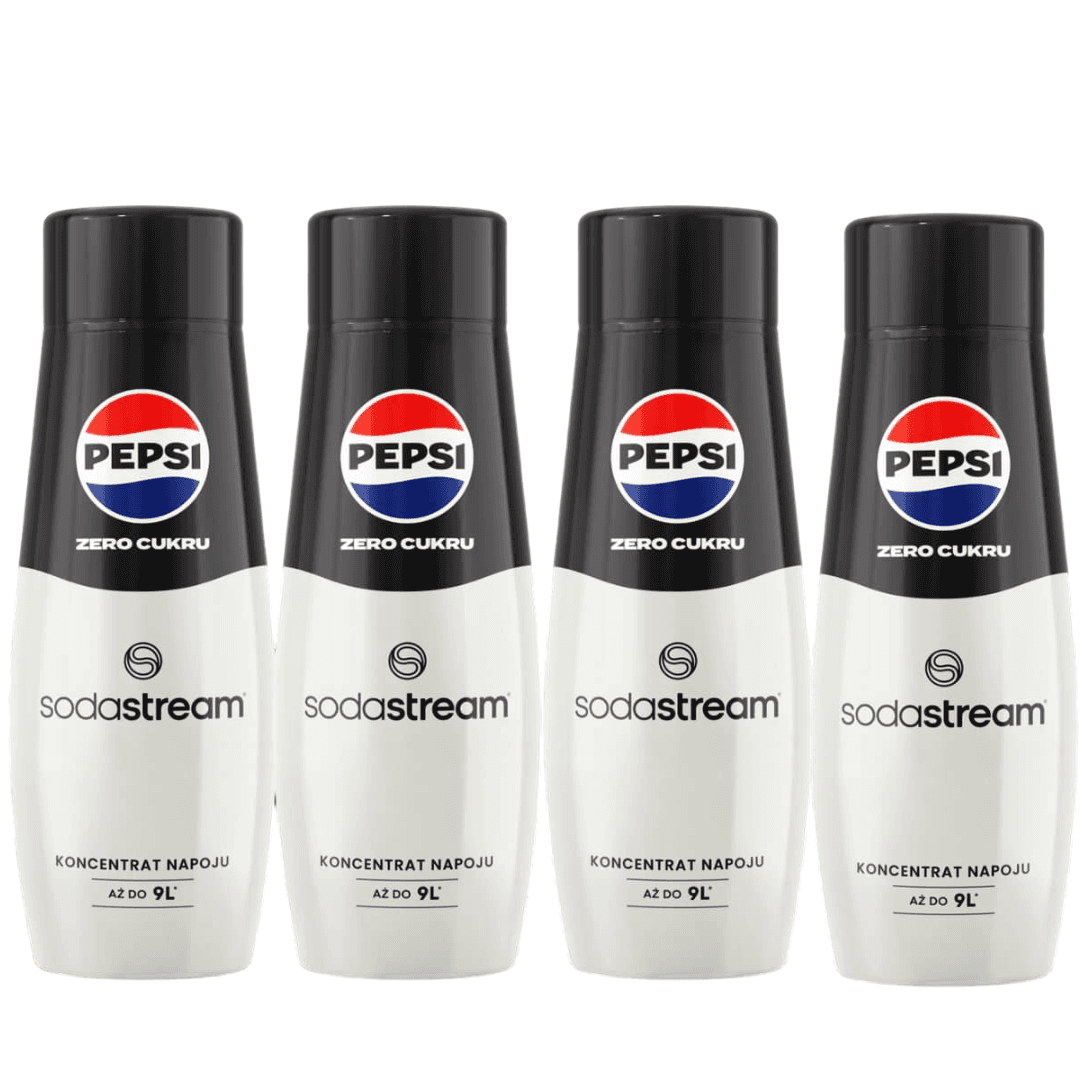 4 x Sciroppi Pepsi Max SodaStream