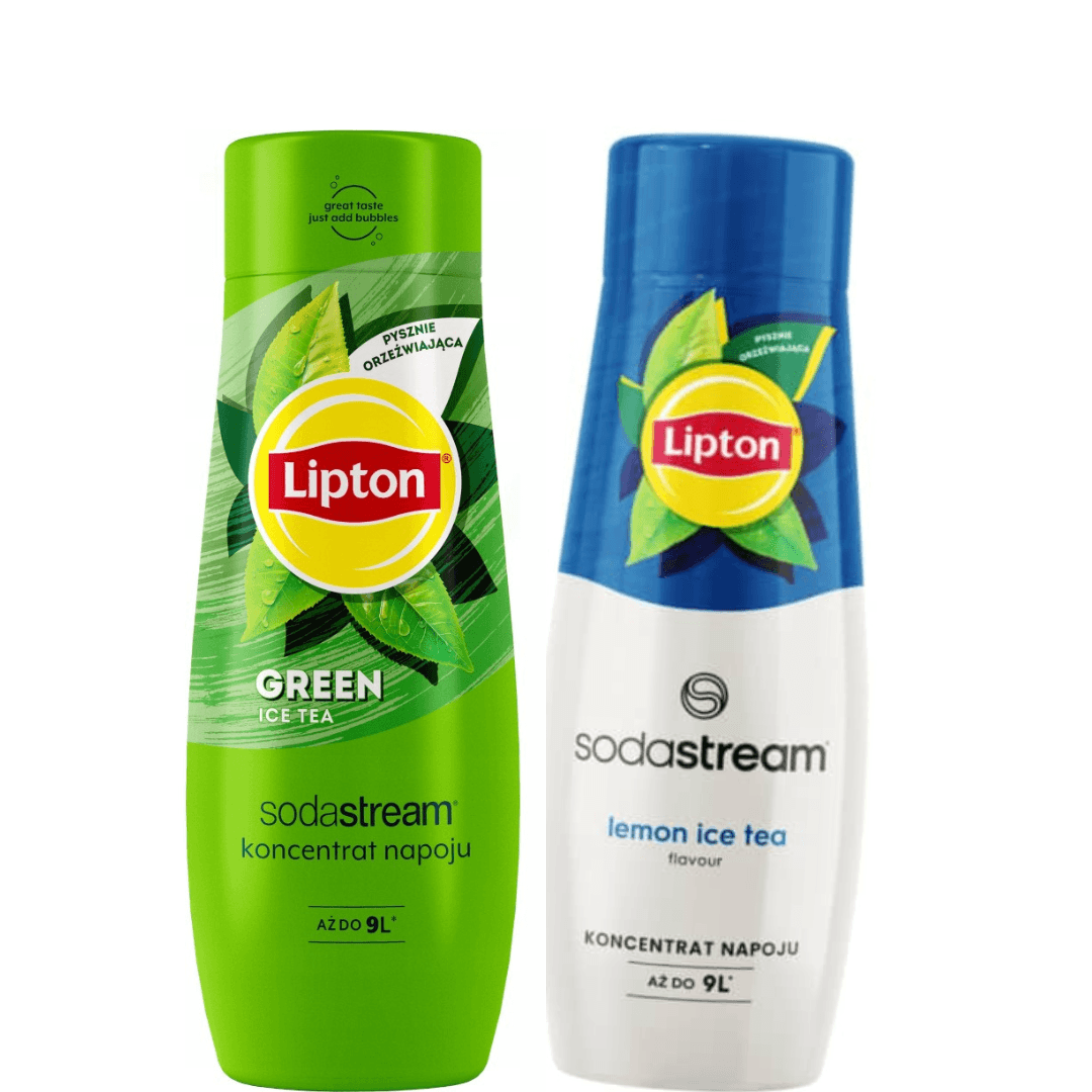 2x Lipton Limone + Lipton Tè Verde Freddo sciroppi