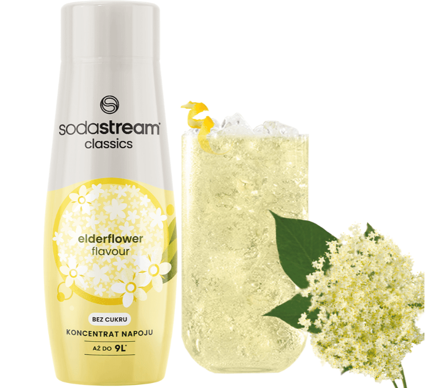 Sciroppo SodaStream SAMBUCO ZERO 440 ml