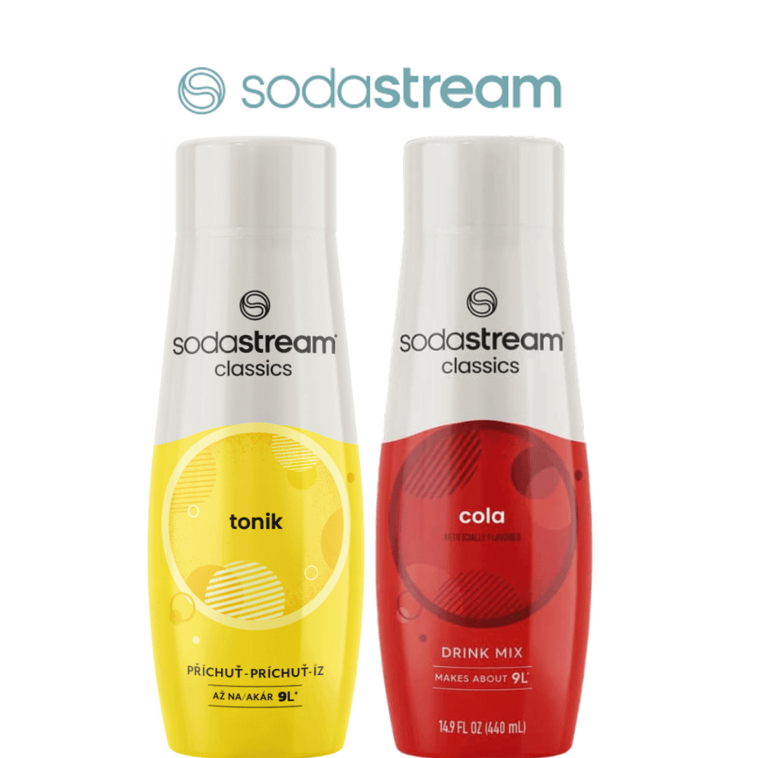 2 x SodaStream COLA+ TONIK Sciroppi