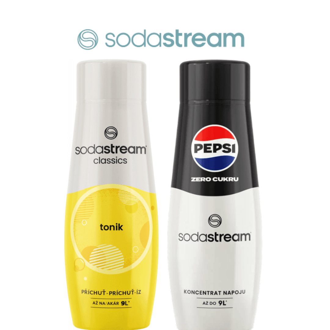 2 x SodaStream PEPSI MAX + TONIK Sciroppi