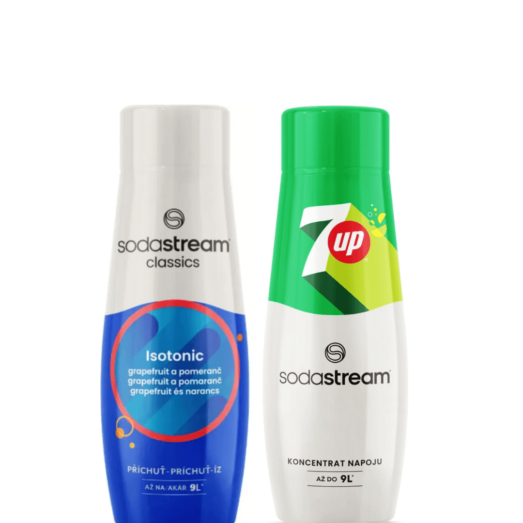 2 x SodaStream ISOTONIC + 7UP Sciroppi