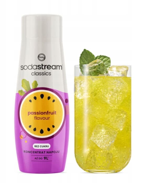 Sciroppo SodaStream Frutto della Passione ZERO 440 ml