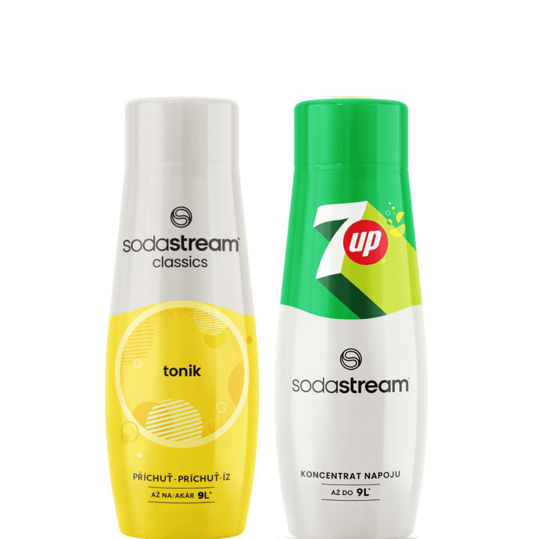 2 x SodaStream 7UP+ TONIK Sciroppi