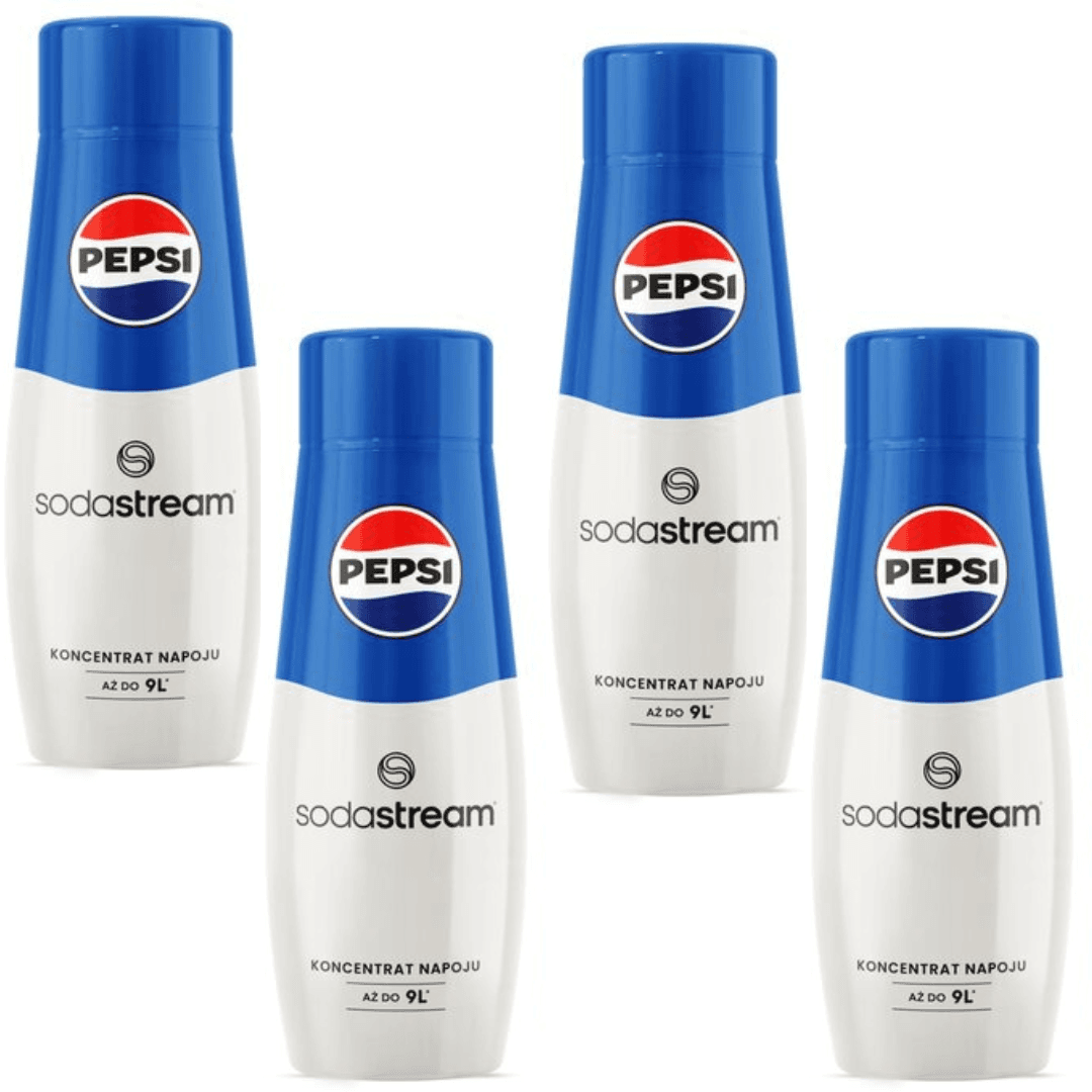 4X SodaStream Pepsi sirupy