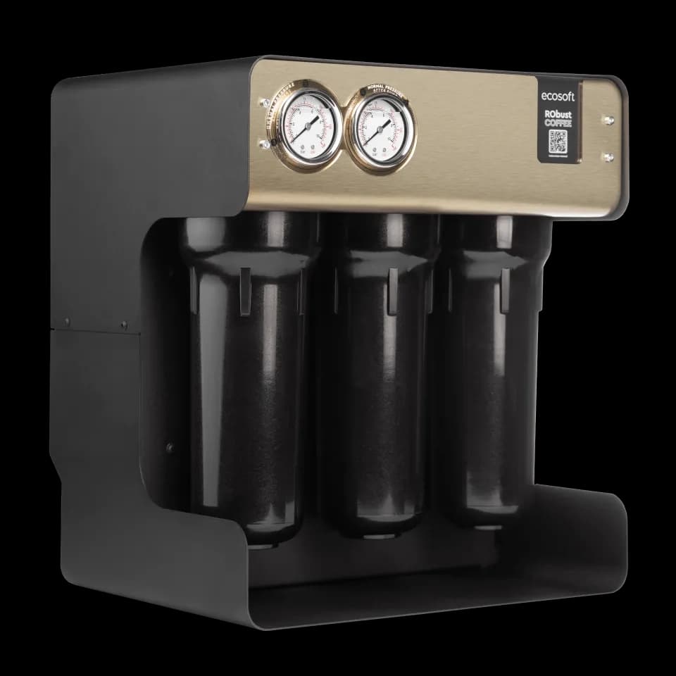 Sistema di osmosi inversa a flusso diretto Ecosoft RObust COFFEE