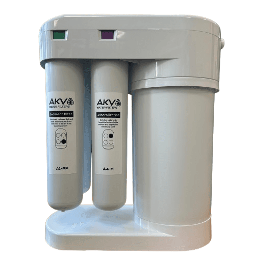 AKV RO TYTAN-100 White — filtro per acqua a osmosi inversa compatto da 100 GPD