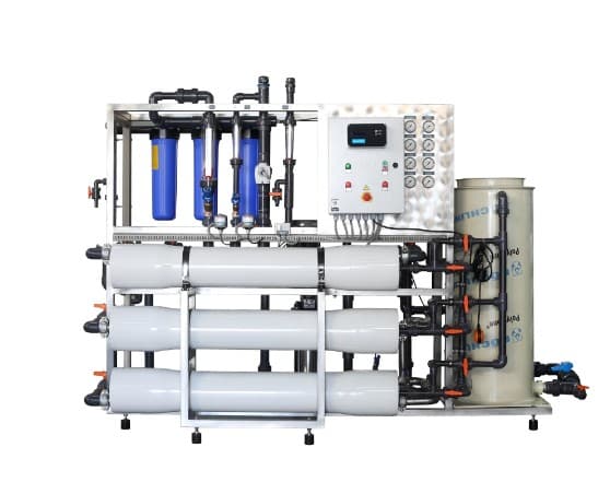 CIPSEP - Unità CIP per sistemi a membrana da 8" MO2. MO3 e MO4